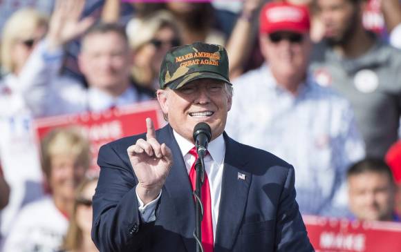 Donald Trump desde que fue elegido ha manifestado que los migrantes indocumentados son criminales. FOTO: Colprensa.