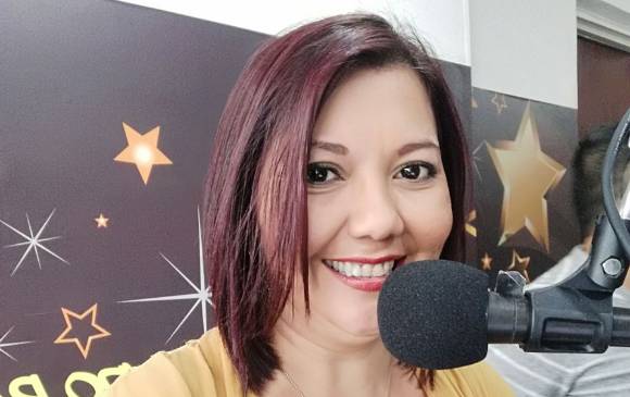 María del Pilar Aguilar denuncia que en los últimos días ha sido intimidada por un vehículo que la sigue hasta el canal. FOTO: Cortesía.