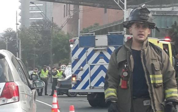 Una mujer herida en fuerte accidente en la avenida Regional