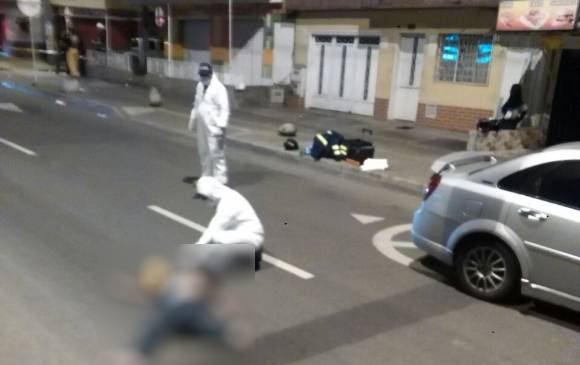 Ciclista murió atropellado en Itagüí