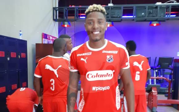El deseo de Ómar Albornoz es quedarse en el Medellín, que le permitió hacer acá la pretemporada. FOTO Wilson Díaz