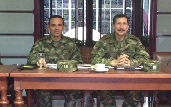 Los generales Nestor Robinson y Nicasio Martínez son investigados por un supuesto desvío de recursos del Ejército en Antioquia. FOTO CORTESÍA