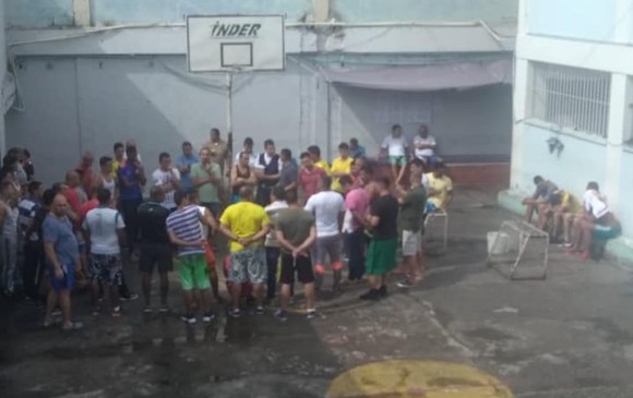 Los presos del patio 11 de Bellavista temen ser mezclados con presos comunes o Bacrim. FOTO CORTESÍA