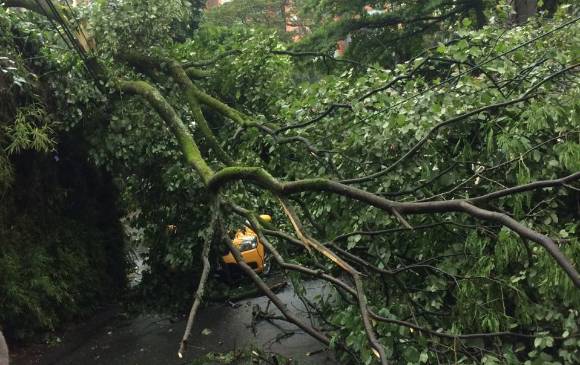 Múltiples emergencias por granizada en Medellín y el Aburrá