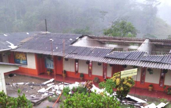 Más de cien damnificados por vendaval que azotó a Betulia