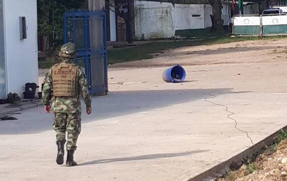 Miembros de la Fuerza Pública desactivaron dos artefactos explosivos en Meta. FOTO: Cortesía Ejército