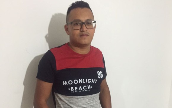 Edison Hernán Chavarría Castro, de 33 años, estuvo desaparecido en Medellín durante tres días. FOTO CORTESÍA ANDREA GIRALDO 