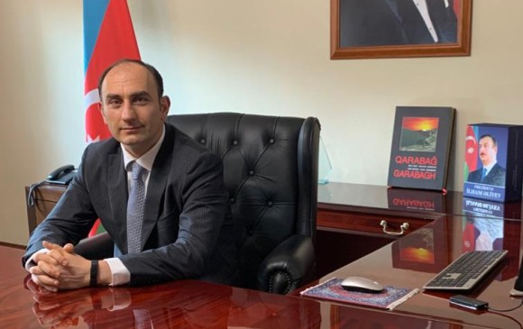 El diplomático Mammad Talibov es embajador de Azerbaiyán en México y embajador designado para Colombia, Perú y Costa Rica. FOTO Cortesía Embajada de Azerbaiyán
