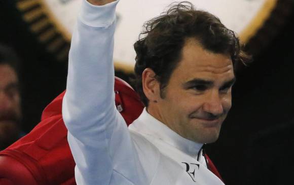 Roger Federer, a sus 35 años, mantiene una vitalidad única para un deporte de alta exigencia como el tenis. FOTO Reuters