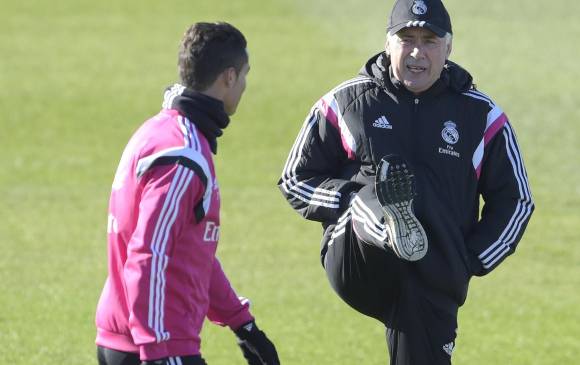 “Su condición física y mental está siempre a tope”, señaló Ancelotti sobre Cristiano. FOTO AFP