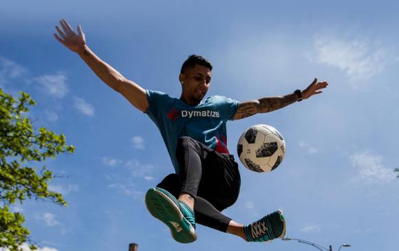 “Boyka” viene de ser subcampeón del Red Bull Street Style, Mundial que se realizó en Miami a finales de 2019. FOTOS Julio César Herrera y Red Bull