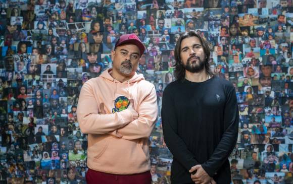 Nach y Juanes presentan la canción Pasarán. FOTO Cortesía