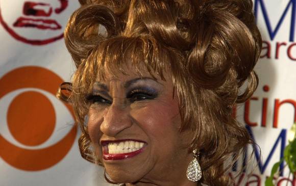 Celia Cruz during 3rd Annual Latin GRAMMY Awards - Arrivals at Kodak Theatre in Hollywood, California, United States. (Photo by SGranitz/WireImage)