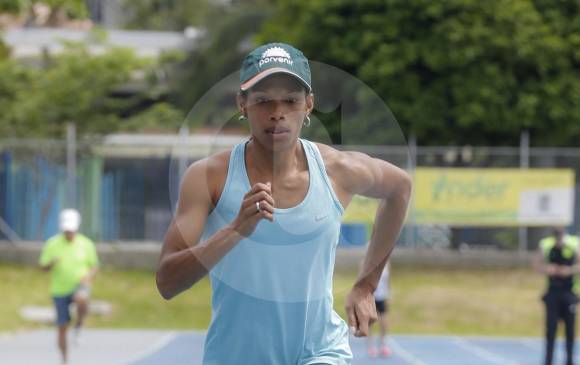 Muriel Coneo utiliza tiempo completo para el entrenamiento, con doble jornada en el día. FOTO Juan Antonio Sánchez