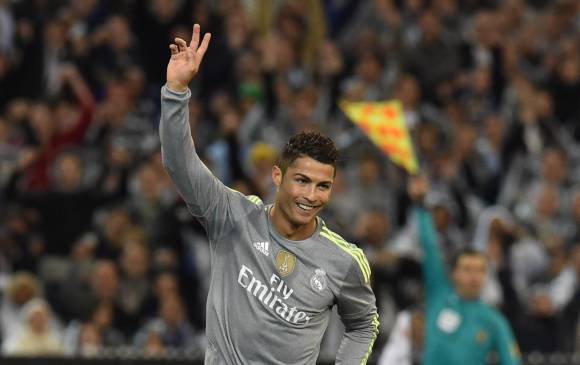 El portugués Cristiano Ronaldo anotó el segundo gol del encuentro. FOTO AFP