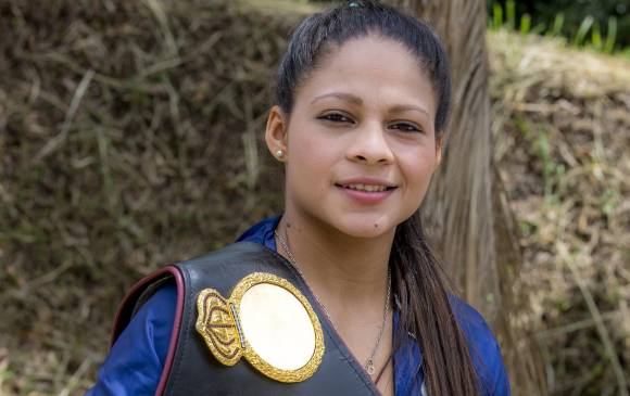 Por lo pronto, Dayana Cordero está empeñada en sacar adelante su proyecto de boxeo aficionado. FOTO juan antonio sánchez