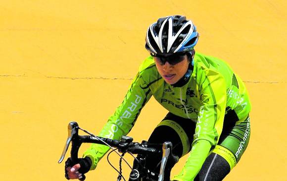 Natalia inició en el ciclismo recreativo. Luego de tener a su hija decidió dedicarse de lleno a la competencia. FOTO cortesía la tarde