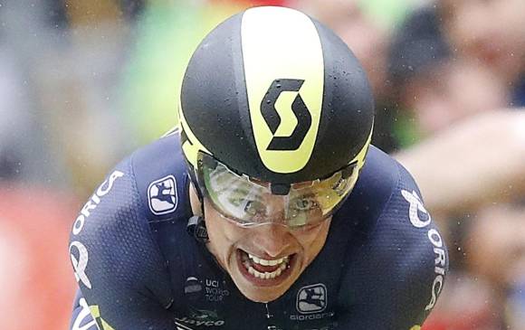 La actuación de Esteban Chaves en territorio australiano ilusiona con mejores presentaciones este año. FOTO EFE