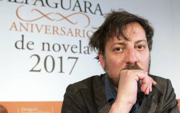 Loriga dijo estar conmovido con este galardón. Ahora su obra se publicará en España, Latinoamérica y EE.UU. FOTO efe