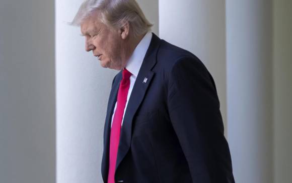 Donald Trump dice que ganó, y que hubo pruebas, sin fraude. FOTO EFE