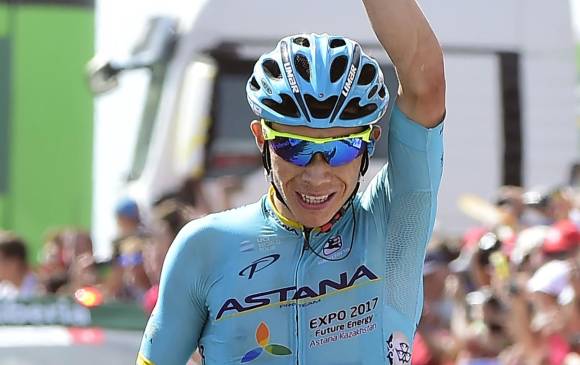 Miguel Ángel López, ciclista colombiano. FOTO AFP