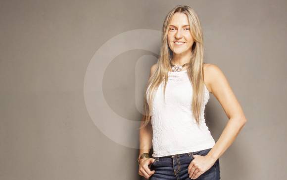 Luz Amparo Álvarez, en temporada de jueves a sábado, con su show. FOTO Mario Valencia