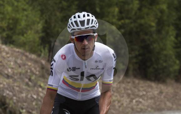 Sergio Luis Henao, bicampeón nacional de ruta, es un hombre que va bien en las carreras de un día. FOTO MANUEL SALDARRIAGA