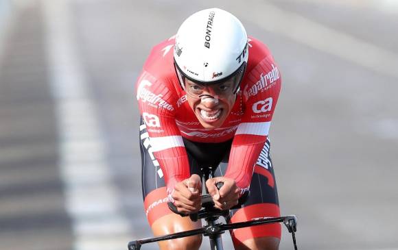 El vallecaucano Járlinson Pantano fue suspendido por EPO. FOTO EFE