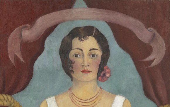 La pintura corresponde a la etapa de la vida de Kahlo en la que empieza a definirse como artista y se casa con el muralista Diego Rivera, además de que hay diferentes versiones sobre la identidad de la retratada. Foto: Cortesía Christies