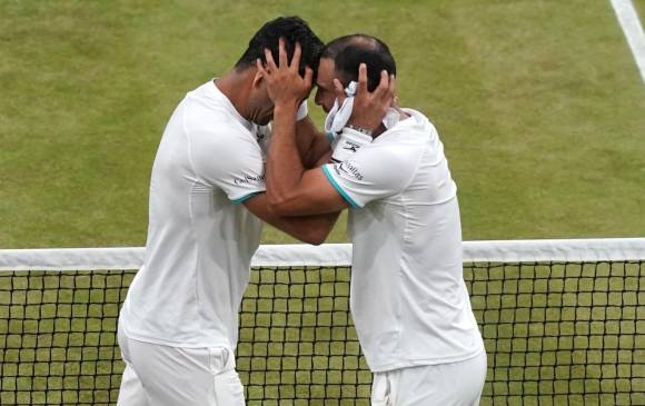 Quince títulos ostentan Robert Farah y Juan Sebastián Cabal. FOTO EFE 