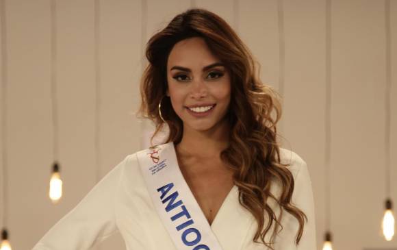 Vanessa Pulgarín es la representante por Antioquia. Está cumpliendo un sueño que tuvo desde niña. FOTO colprensa.