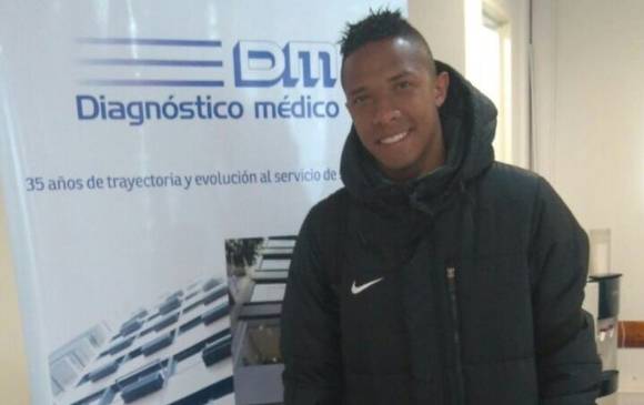 Andrés Ibargüen a su llegada a Argentina. FOTO TOMADA DE TWITTER @rpositivo2017