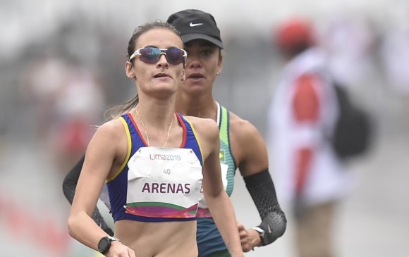 La nacida en Pereira, de 26 años, que compite por Antioquia, fue oro en Perú, campeona mundial júnior de atletismo en 2012 en Barcelona, y ganó la Copa del Mundo de marcha atlética ese año.