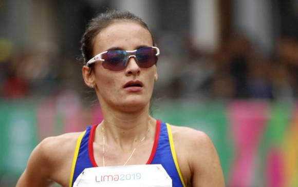 El gran momento deportivo de Sandra Lorena Arenas ya la tiene clasificada a los Juegos Olímpicos de Tokio-2020. FOTO: COLPRENSA. 