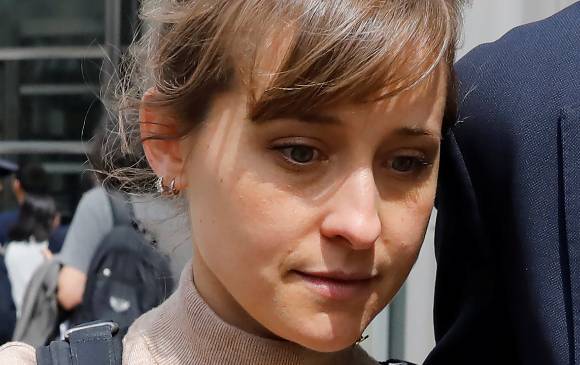 La actriz de 36 años dio su declaración en una corte en Brooklyn. Foto: EFE - Shanon Stapleton. 