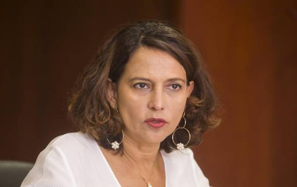 La ministra del Interior, Nancy Patricia Gutiérrez, afirmó que el cierre legislativo este año será exitoso para el Gobierno. El otro año habrá una cumbre con los partidos políticos. FOTO Carlos Velásquez