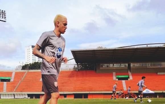 En su regreso a Envigado, tras su paso por Nacional, Neyder Moreno busca ser de nuevo figura. FOTO twitter envigado fc