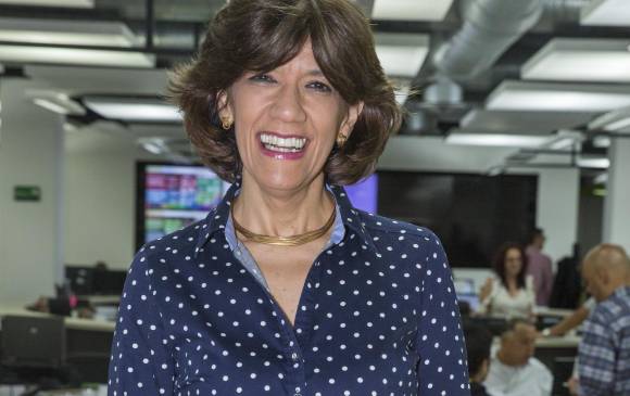 María Isabel Murillo estaba estrenando su obra ‘30 años de navidad’. FOTO CARLOS VELÁSQUEZ