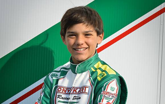 Sebastián, el chico que sigue los pasos de Juan Pablo Montoya en el automovilismo. FOTO Colprensa