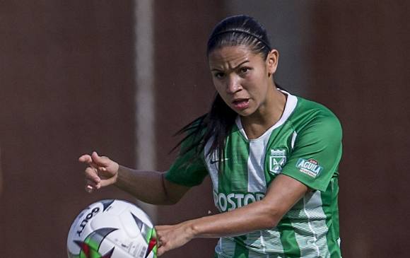 Lorena Bedoya, jugadora de 22 años. FOTO Santiago Mesa