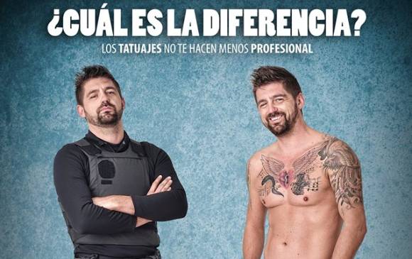 Los tatuados que piden igualdad