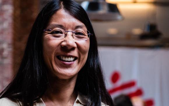 Joanne Liu es la presidenta de Médicos Sin Fronteras. Dice que hacen falta esfuerzos para luchar contra el ébola. FOTO cortesía