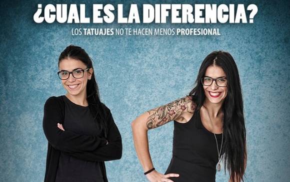 Una nueva campaña digital busca eliminar los prejuicios sobre las personas con tatuajes.