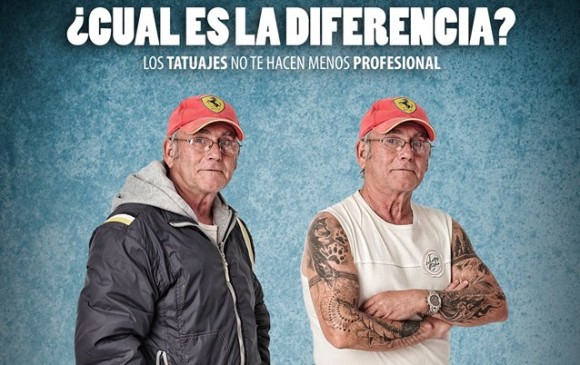 Los tatuados que piden igualdad
