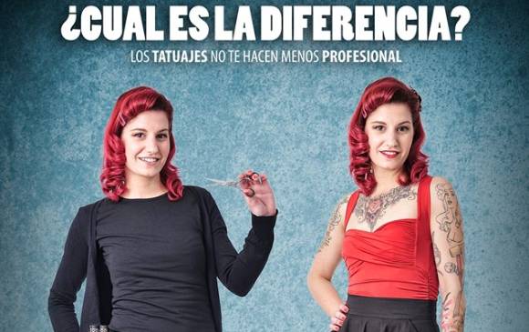 Los tatuados que piden igualdad