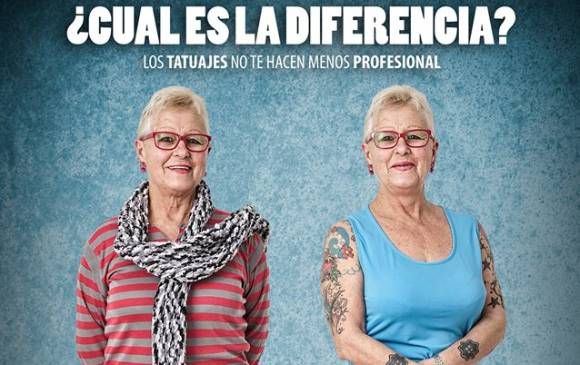 Los tatuados que piden igualdad