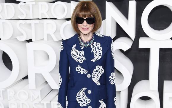 Anna Wintou inspiró el personaje principal de la película El diablo viste de Prada (2006). FOTO Afp