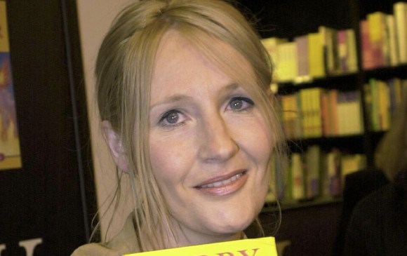 J.K. Rowling, autora de Harry Potter. FOTO AFP