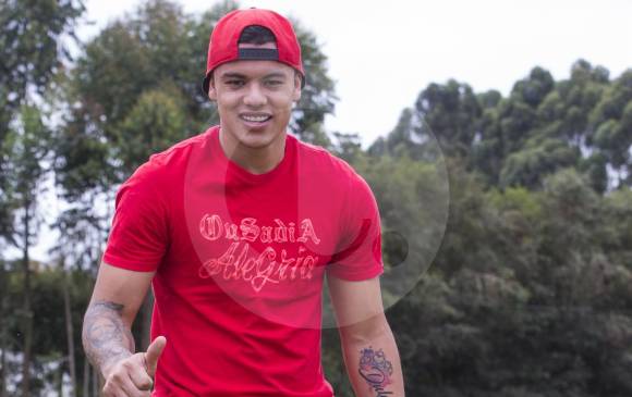 El optimismo de Leonardo Castro y la felicidad por volver al campo son evidentes. FOTO Julio César Herrera.