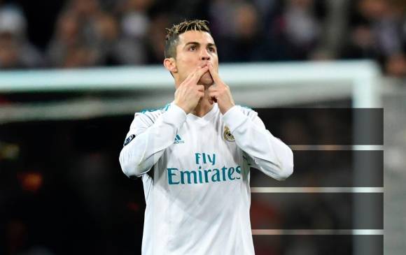 Cristiano Ronaldo, además, lleva un buen registro con la Selección de Portugal, con la cual ha logrado 79 goles en 147 cotejos. A sus 33 años mantiene una gran productividad. FOTO afp
